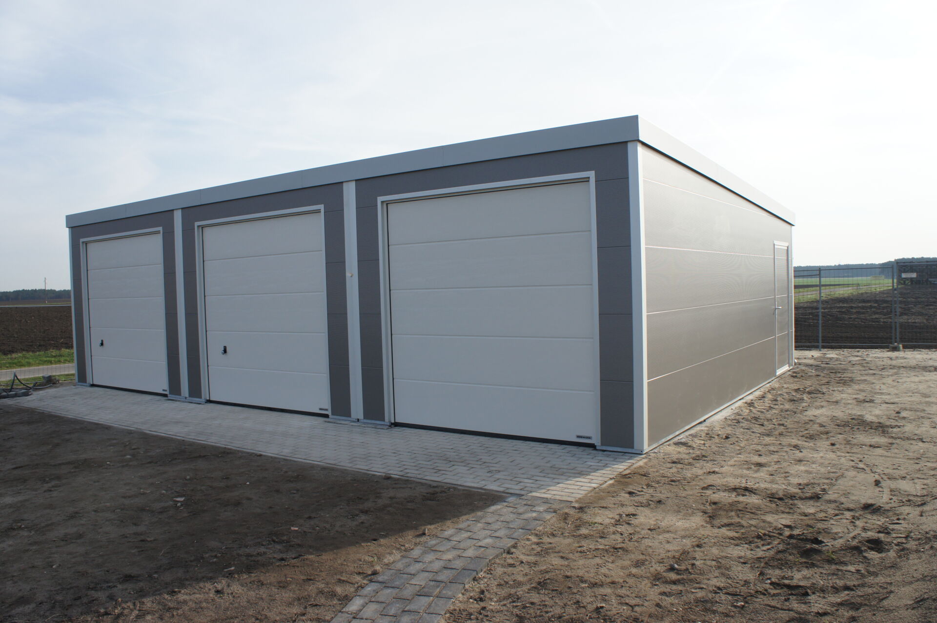 Blechgarage al Fertigbausatz zum selbst bauen