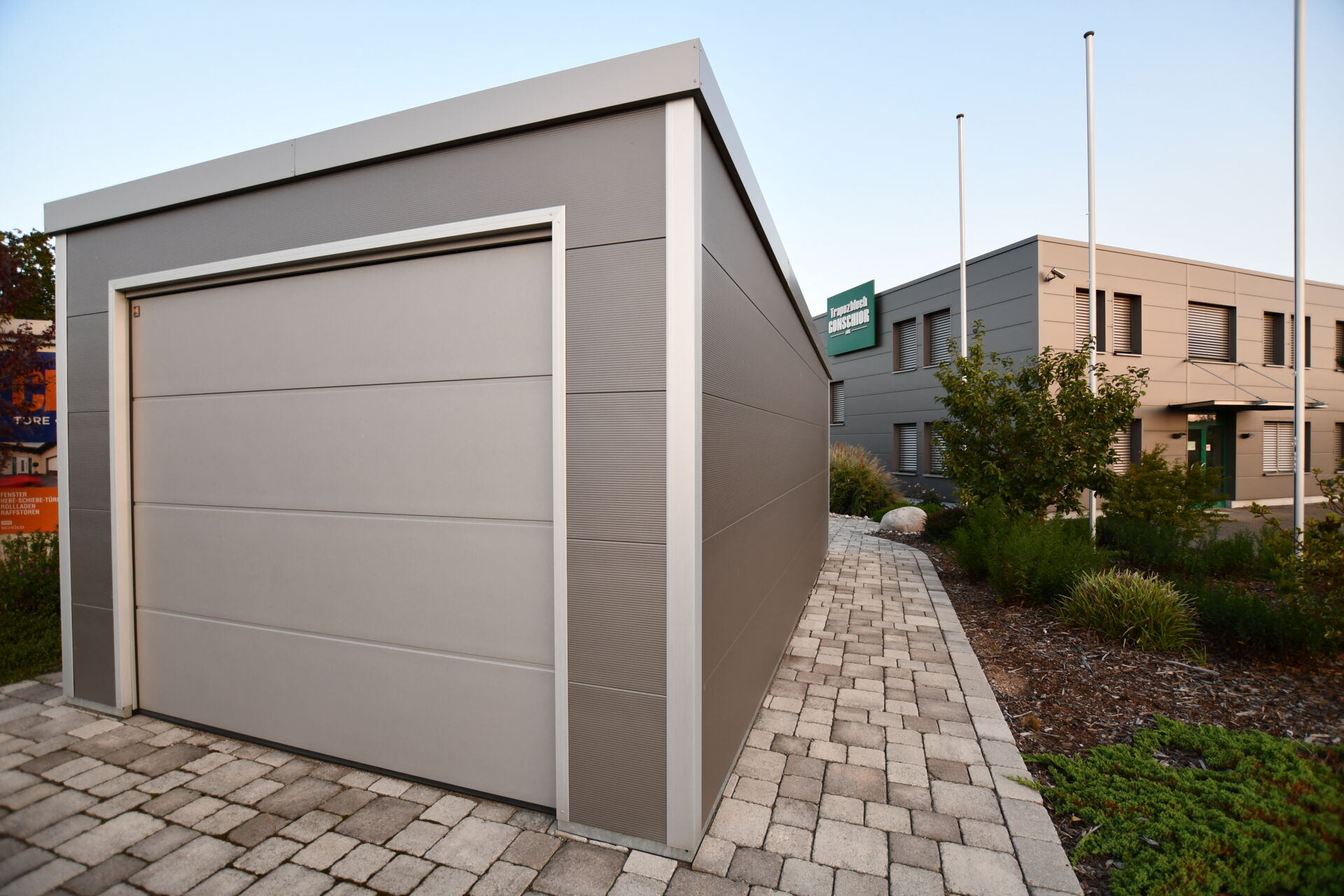 Fertiggarage oder Blechgarage zum selber bauen bestellen
