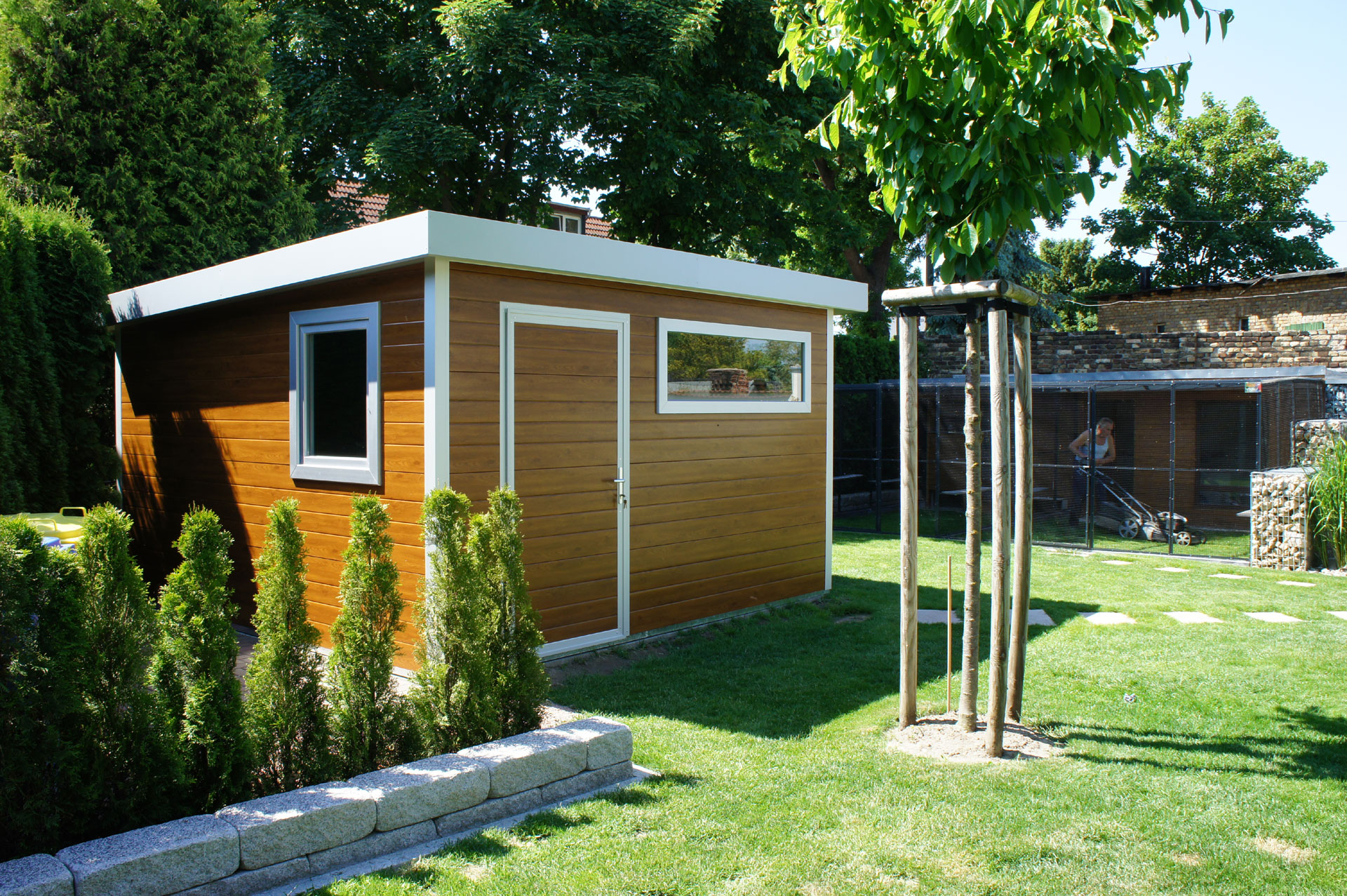Planen Sie hier Ihr isoliertes Gartenhaus nach Maß