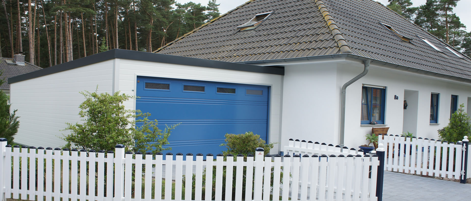 Carport Bausatz oder Doppelcarport als abschließbare Großrämgarage